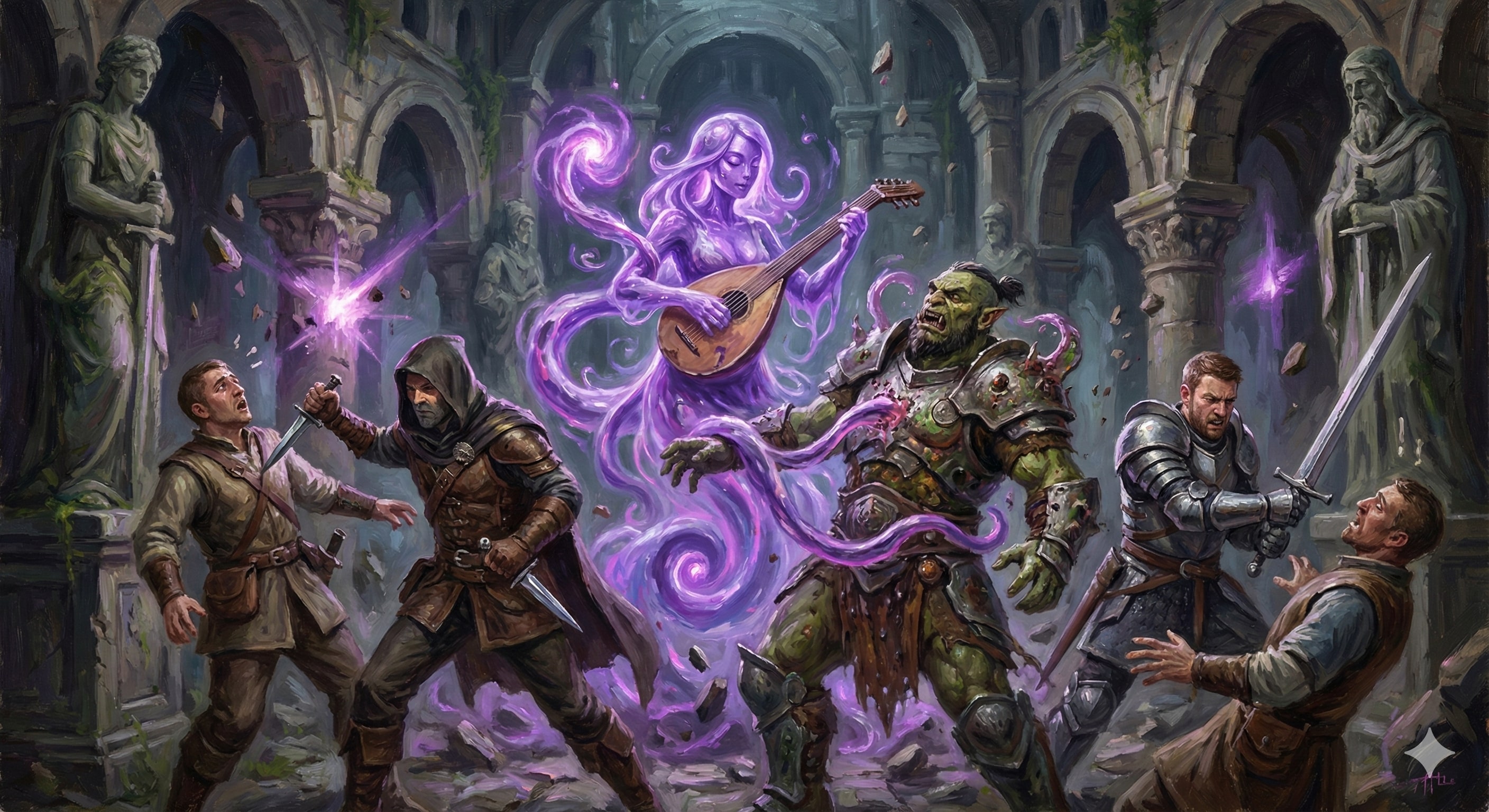 Bard using Adhesive Strike