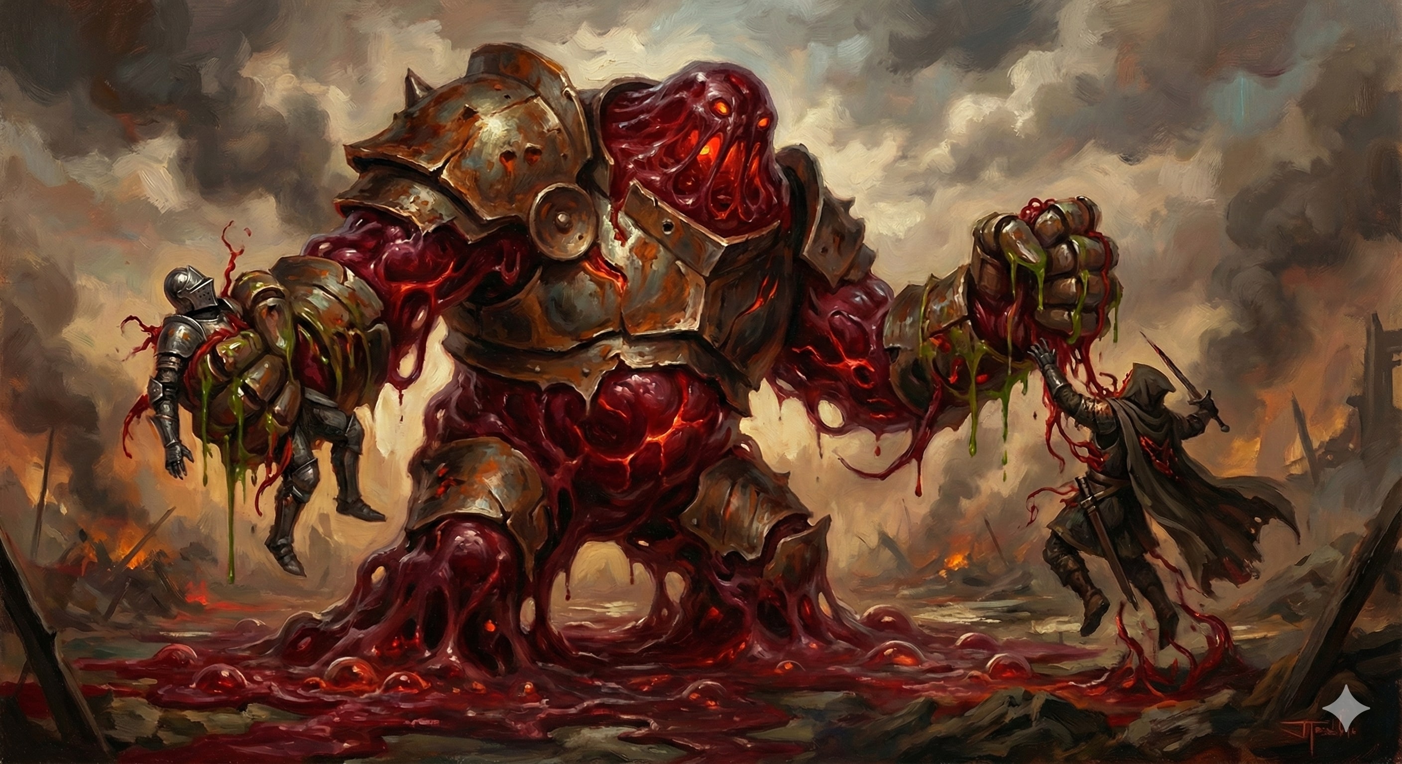 Abyssal Juggernaut Grappling